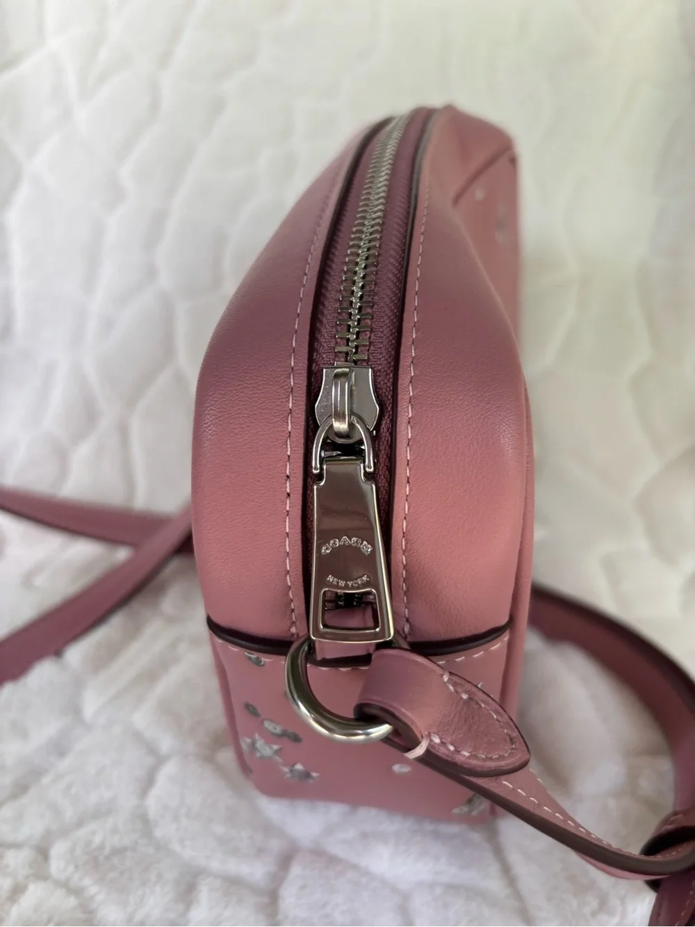 Coach MINI JAMIE CAMERA BAG WITH STAR PRINT